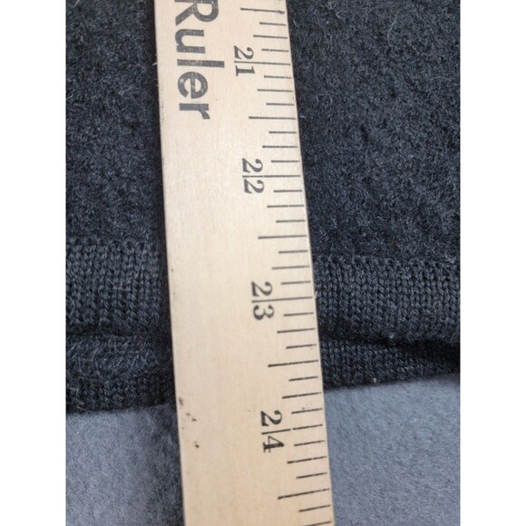 Woolrich Sweater Vest Womens M Black Fair Isle Wool Blend Pockets Winter Outdoor - Picture 10 of 10